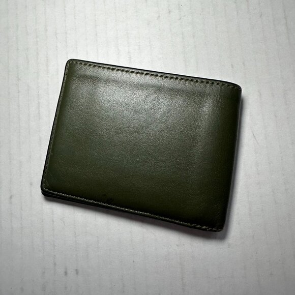 Coach Green Leather Wallet - Picture 3 of 5